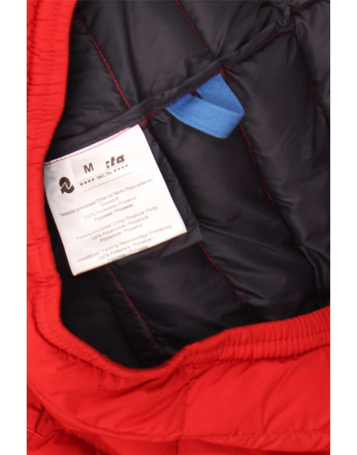 Jaqueta masculina acolchoada com capuz Invicta UK 38 poliéster vermelho médio