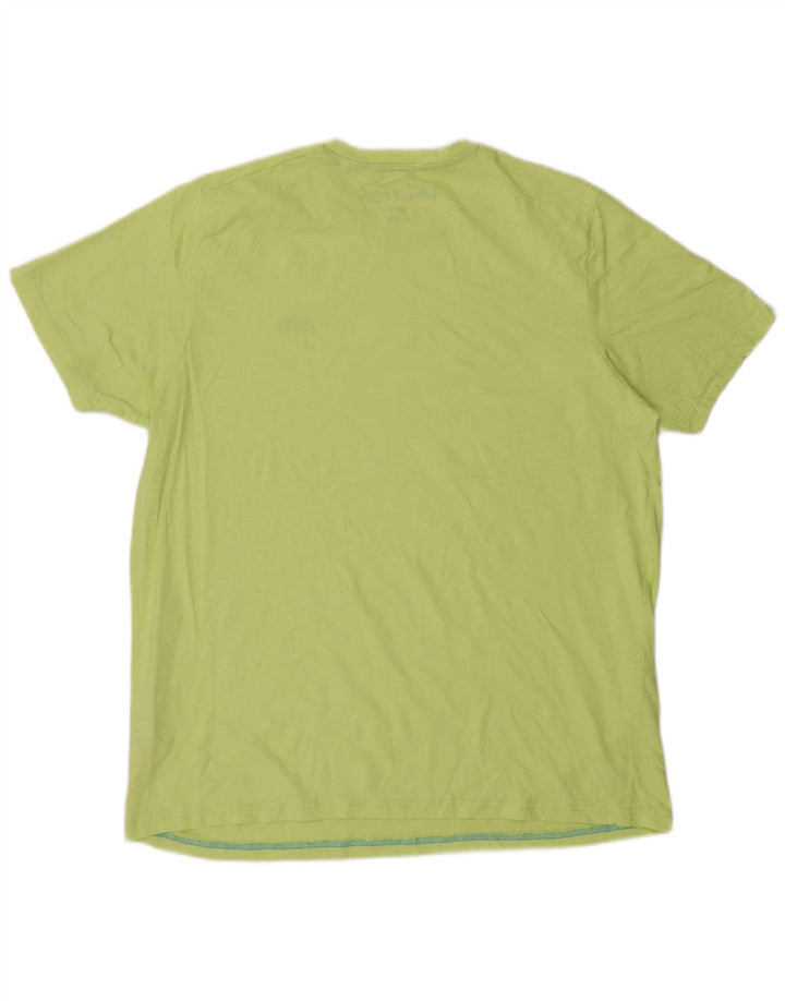 Camiseta masculina Weird Fish Top XL algodão verde