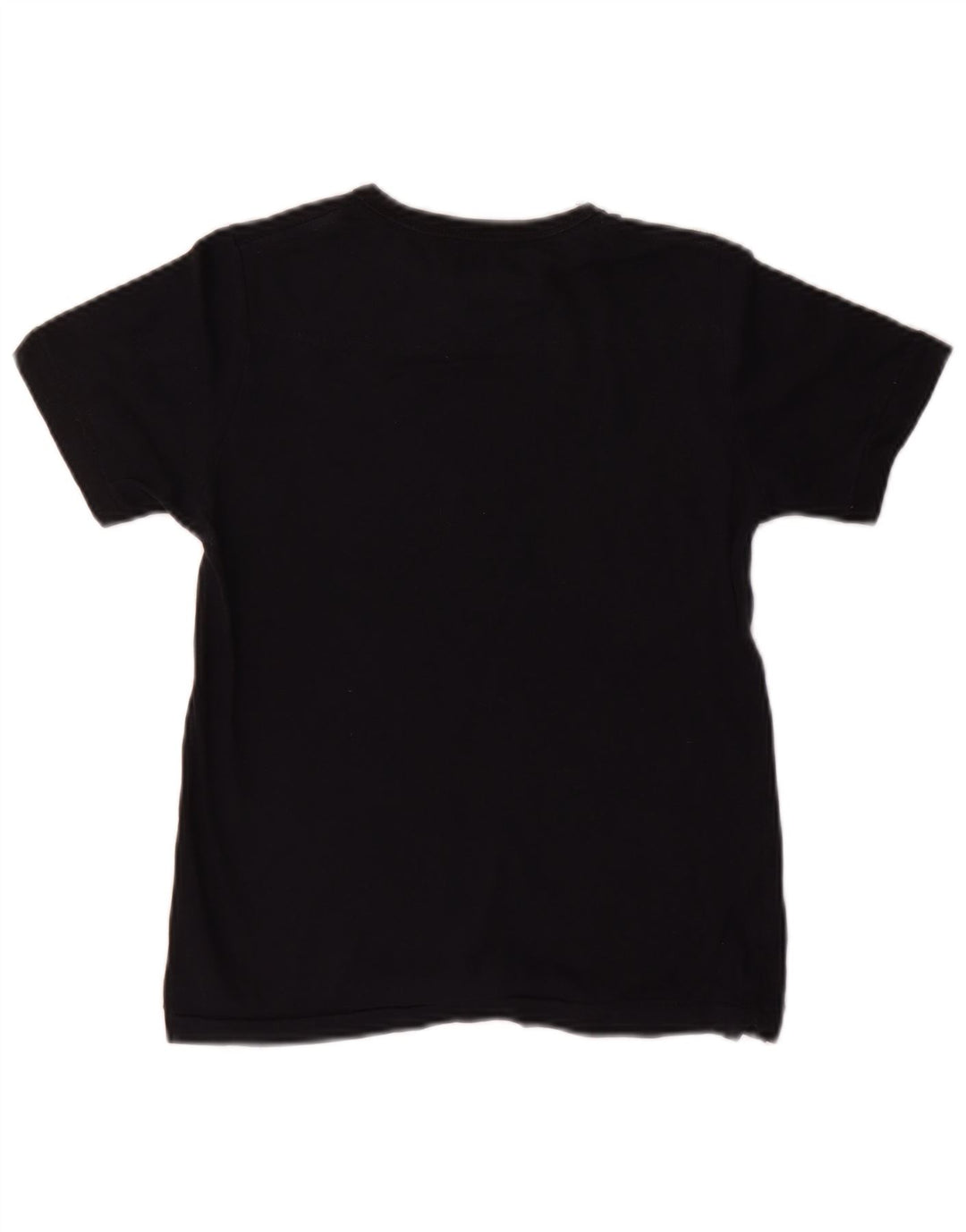 Camiseta gráfica French Connection Boys 7-8 anos algodão preto