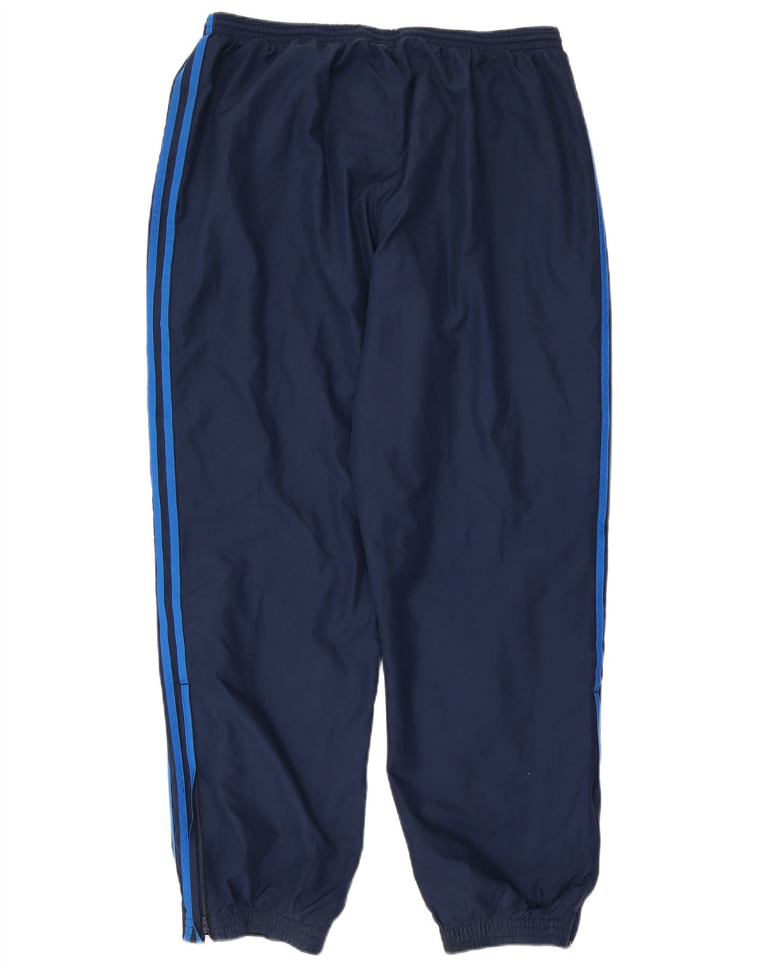 Calças de treino masculinas ADIDAS XL azul marinho poliéster
