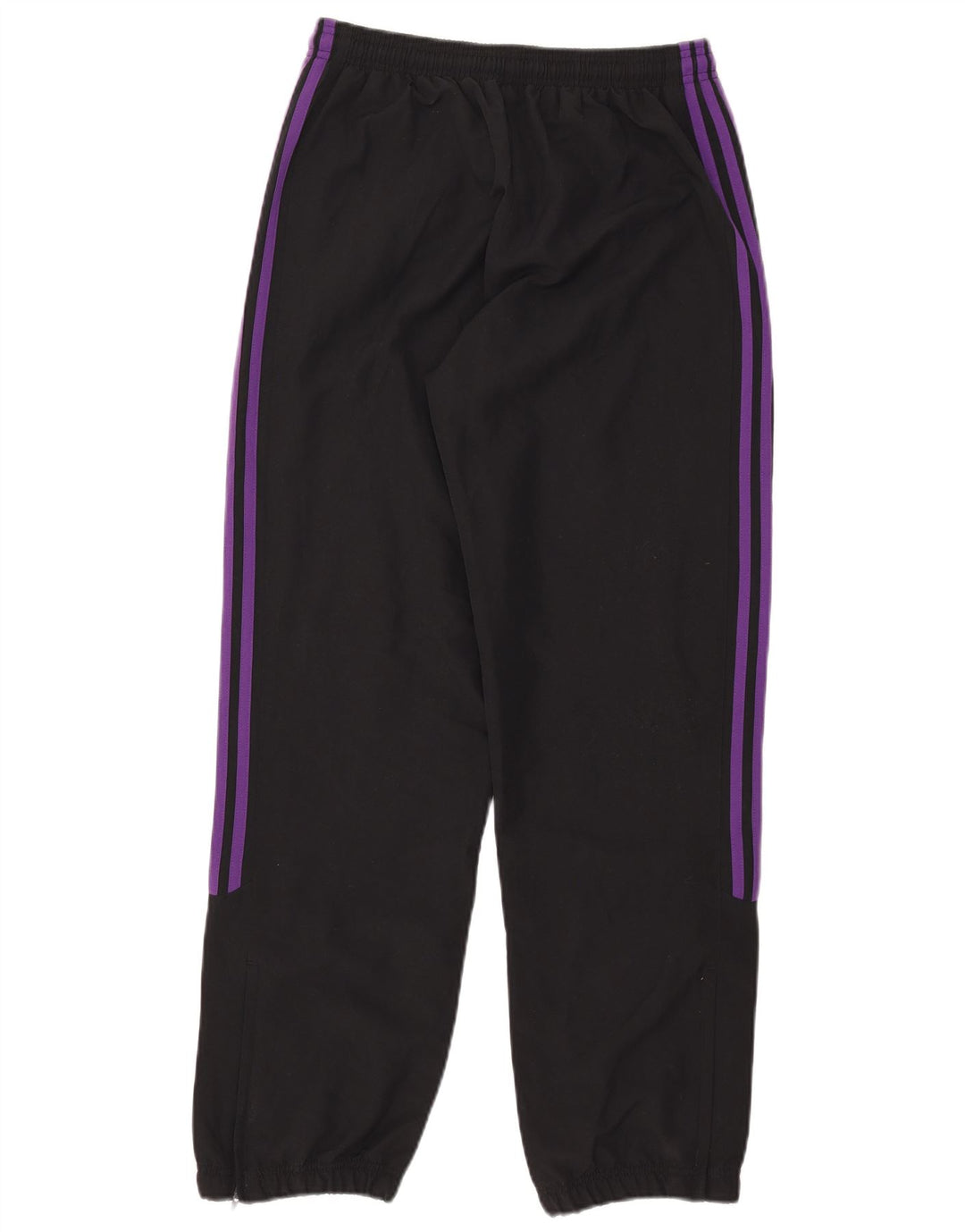 Calça de treino feminina Adidas Joggers UK 12 poliéster preto médio