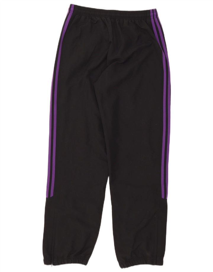 Calça de treino feminina Adidas Joggers UK 12 poliéster preto médio