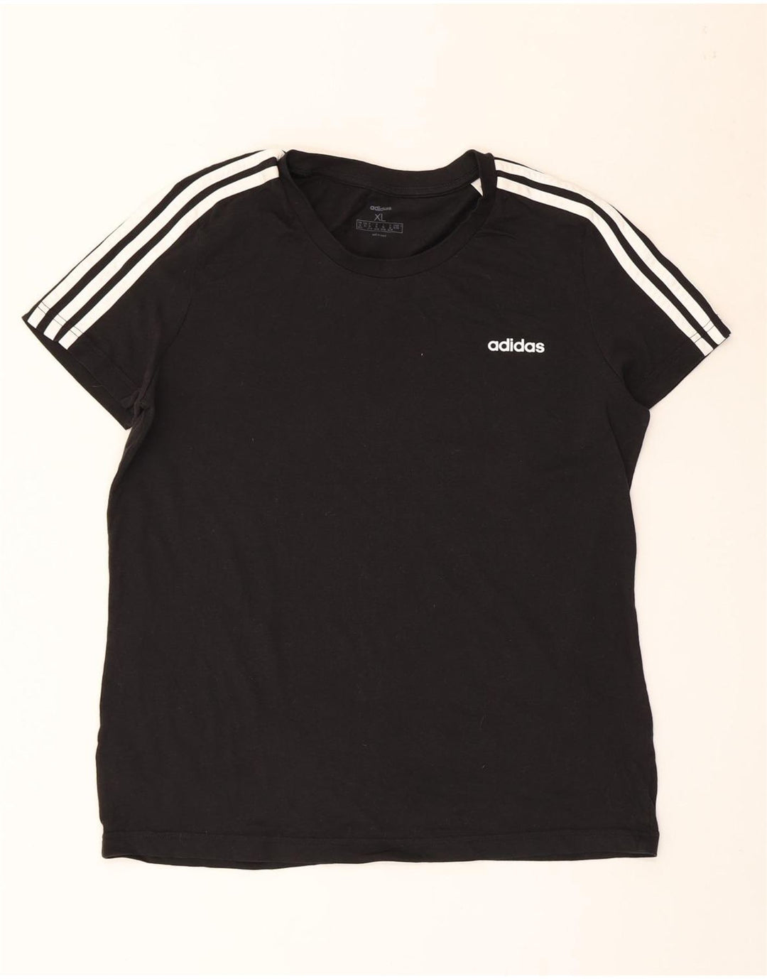 Camiseta feminina ADIDAS UK 20/22 XL algodão preto