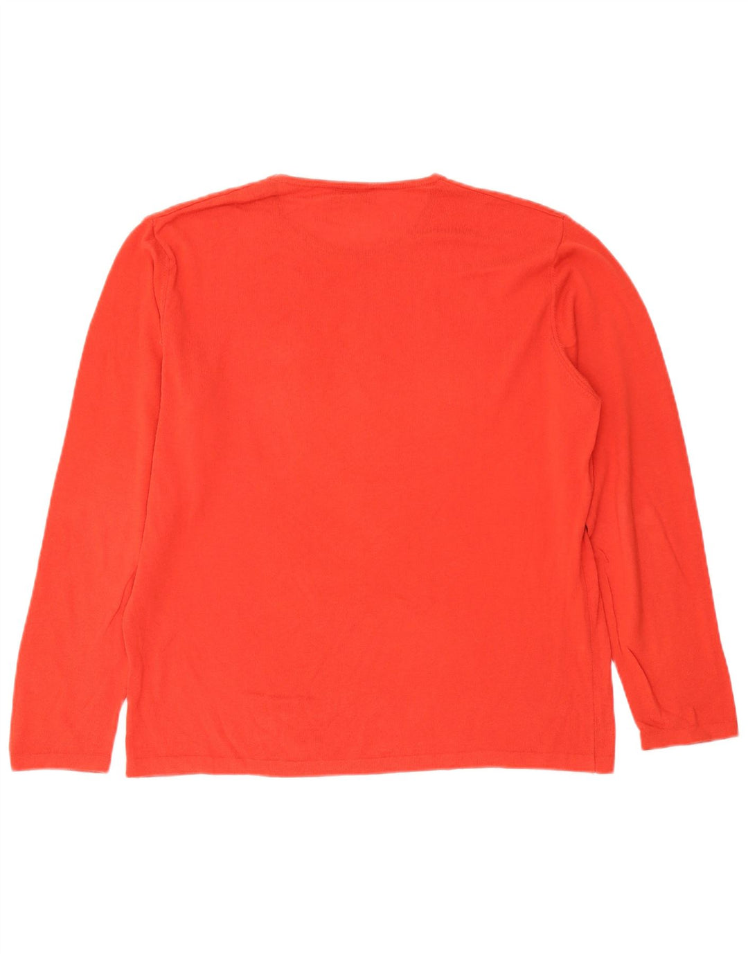 Suéter masculino Hugo Boss com gola redonda, grande algodão vermelho