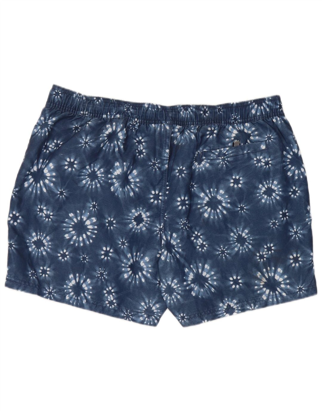 Shorts de natação masculino Marks & Spencer XL azul tie-dye poliéster