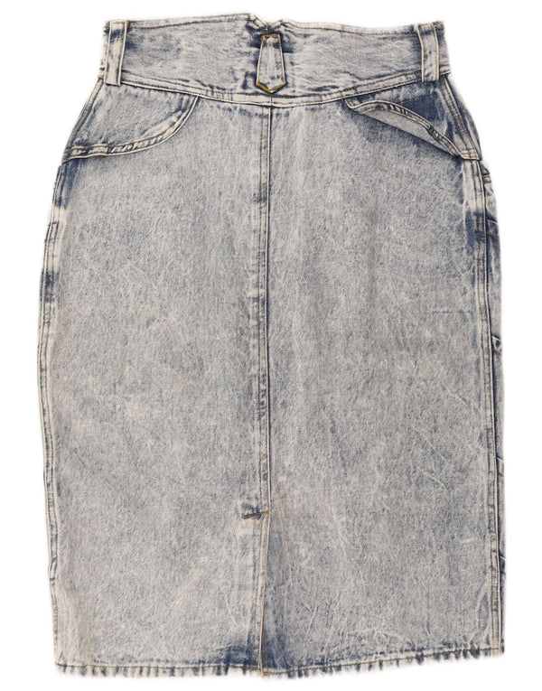 Saia jeans feminina BONITA IT 42 médio W30 algodão azul