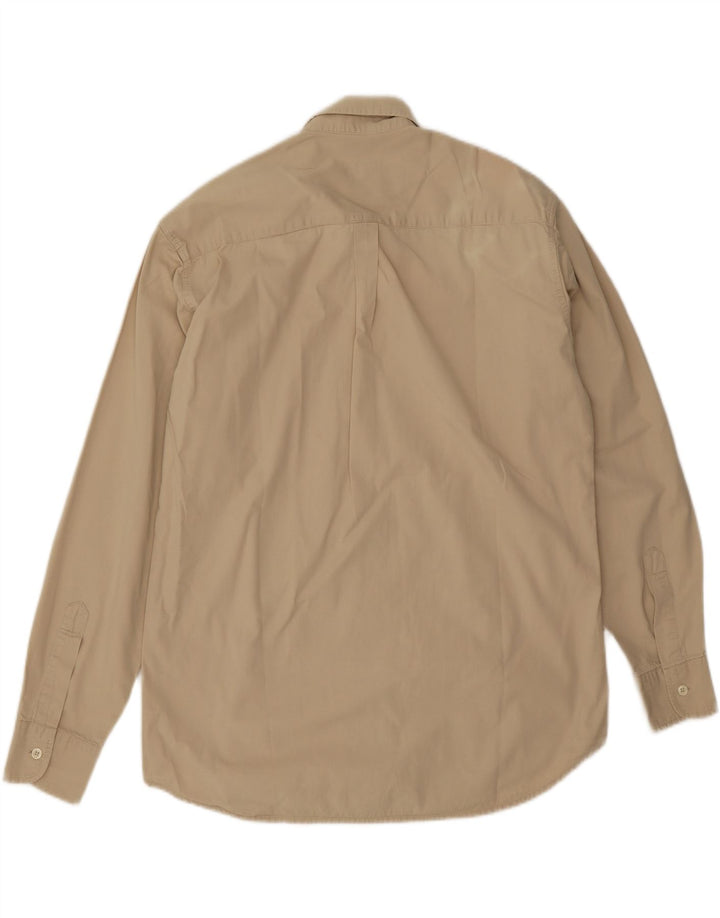 Camisa masculina Carrera grande algodão bege