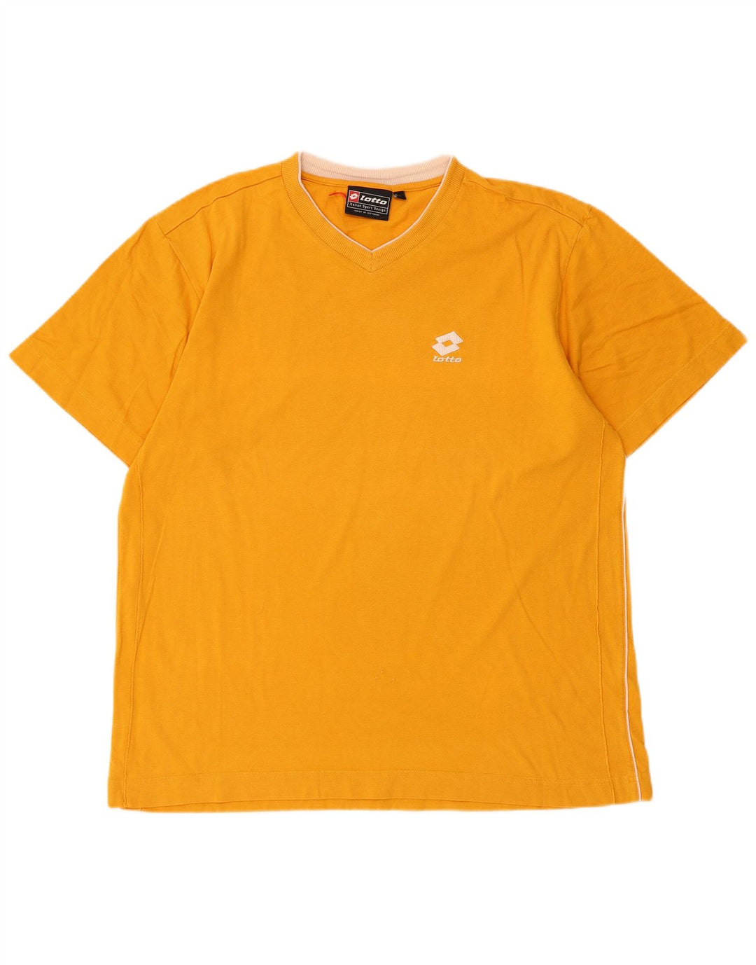 Camiseta masculina Lotto Top grande amarelo