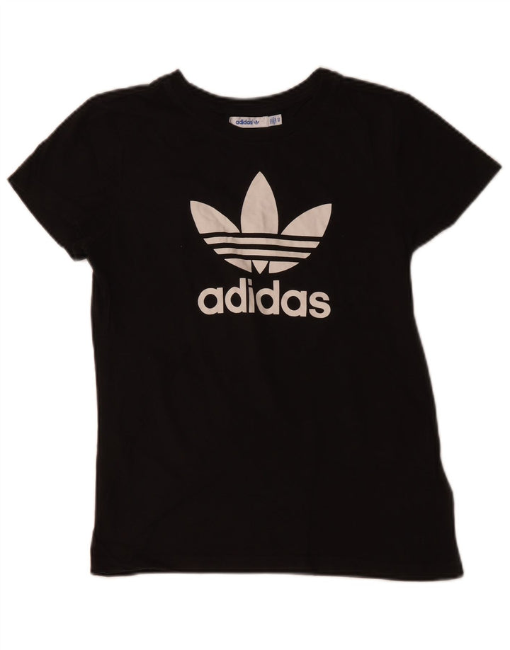 Camiseta Feminina Adidas Graphic Top IT 40 Pequena Algodão Preto