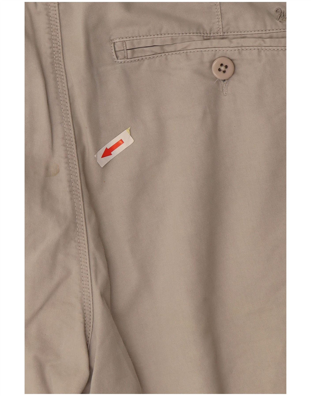 Shorts casuais femininos Woolrich W31 cinza
