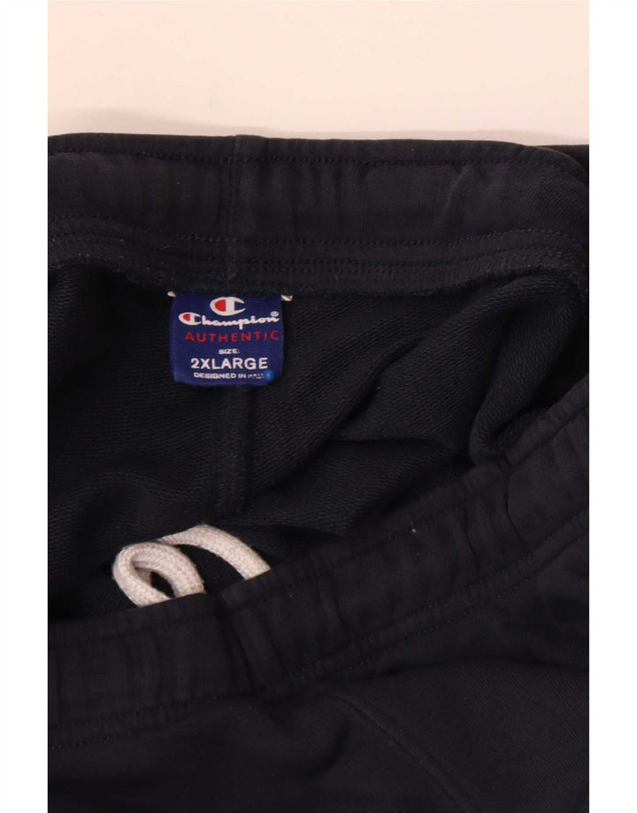 Calça de treino masculina Champion 2XL azul marinho