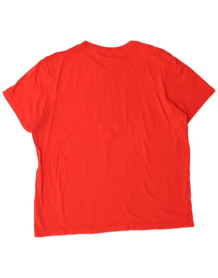Camiseta gráfica masculina PUMA Top 2XL algodão vermelho