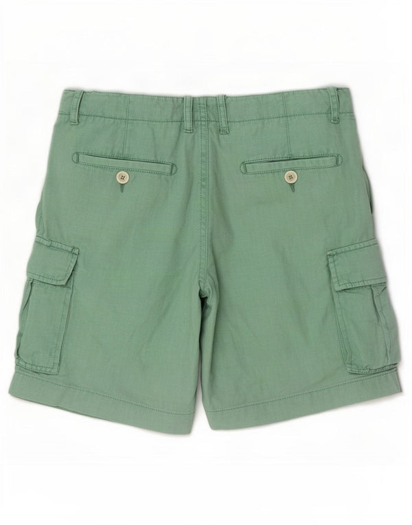 Shorts cargo feminino Napapijri IT 38 XS W25 linho verde