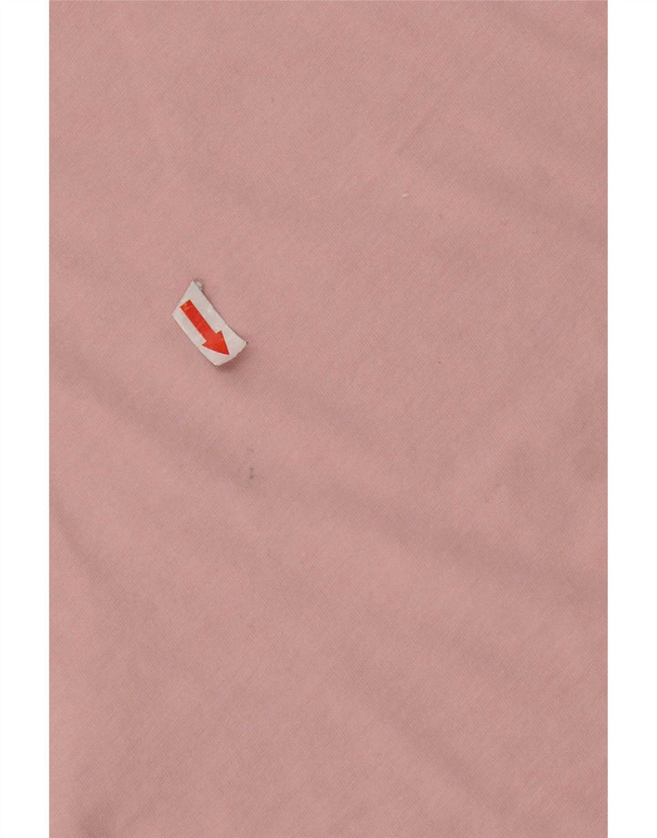 Camiseta feminina Ellesse UK 14 algodão rosa médio