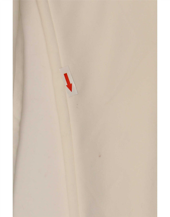 Zara Calça feminina casual bootcut XL W32 L32 branca