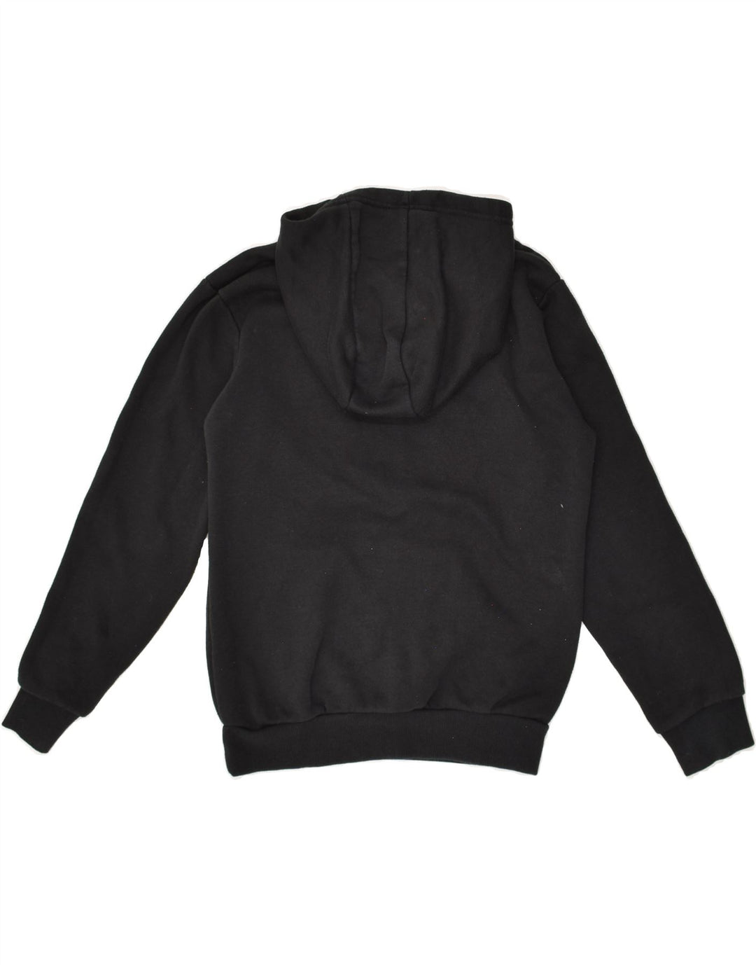 MCKENZIE Boys Graphic Hoodie Jumper 13-14 Years Black Cotton Vintage Mckenzie and Second-Hand Mckenzie from Messina Hembry 