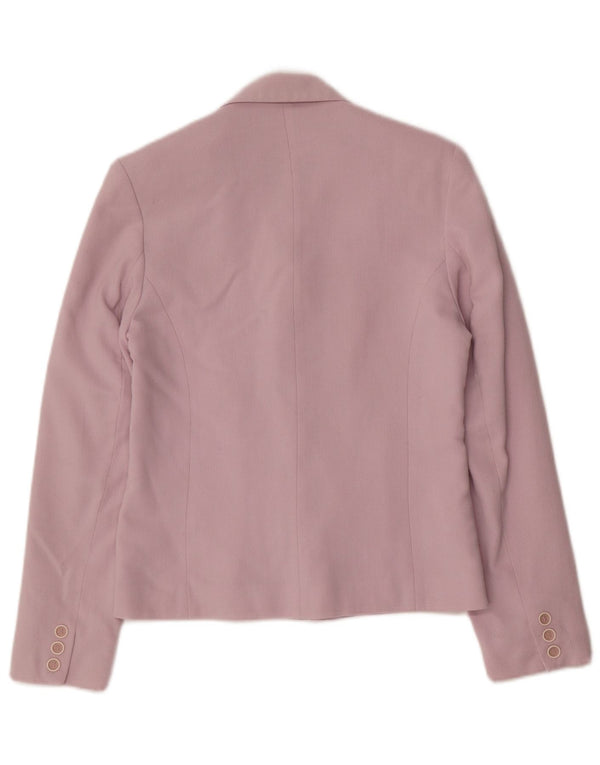 Jaqueta Blazer Feminina Chillytime com 5 Botões Reino Unido 8 Pequena Rosa