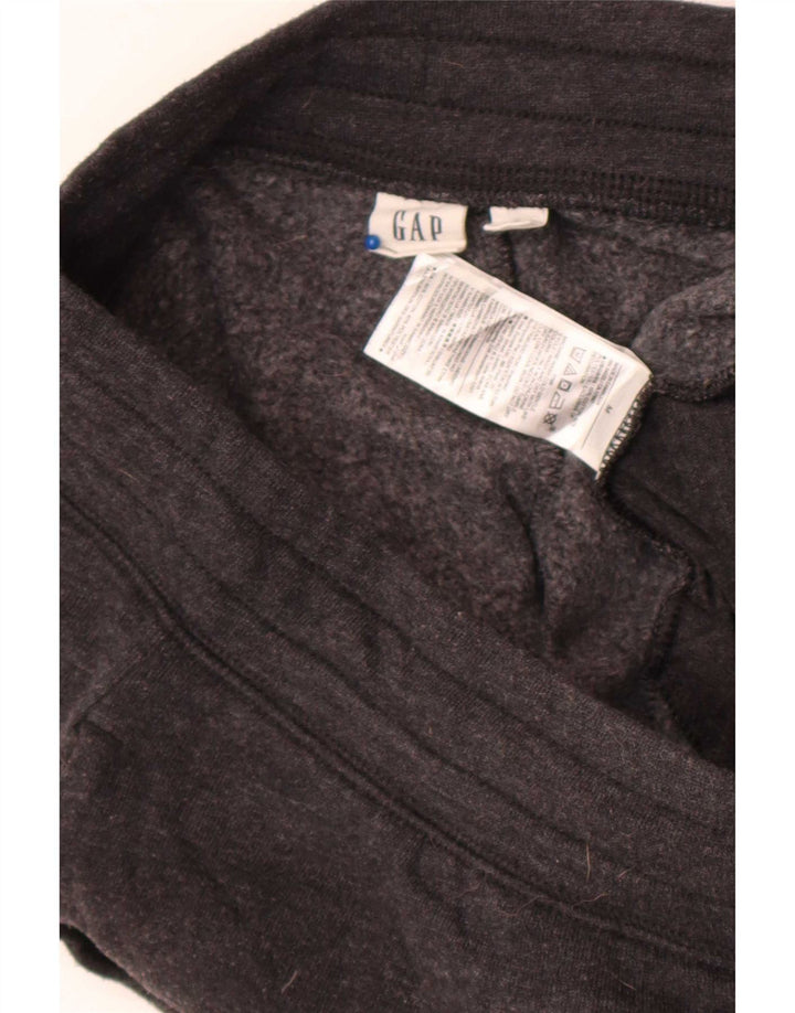 Calça de treino masculina Gap com estampa gráfica e joggers de algodão cinza médio