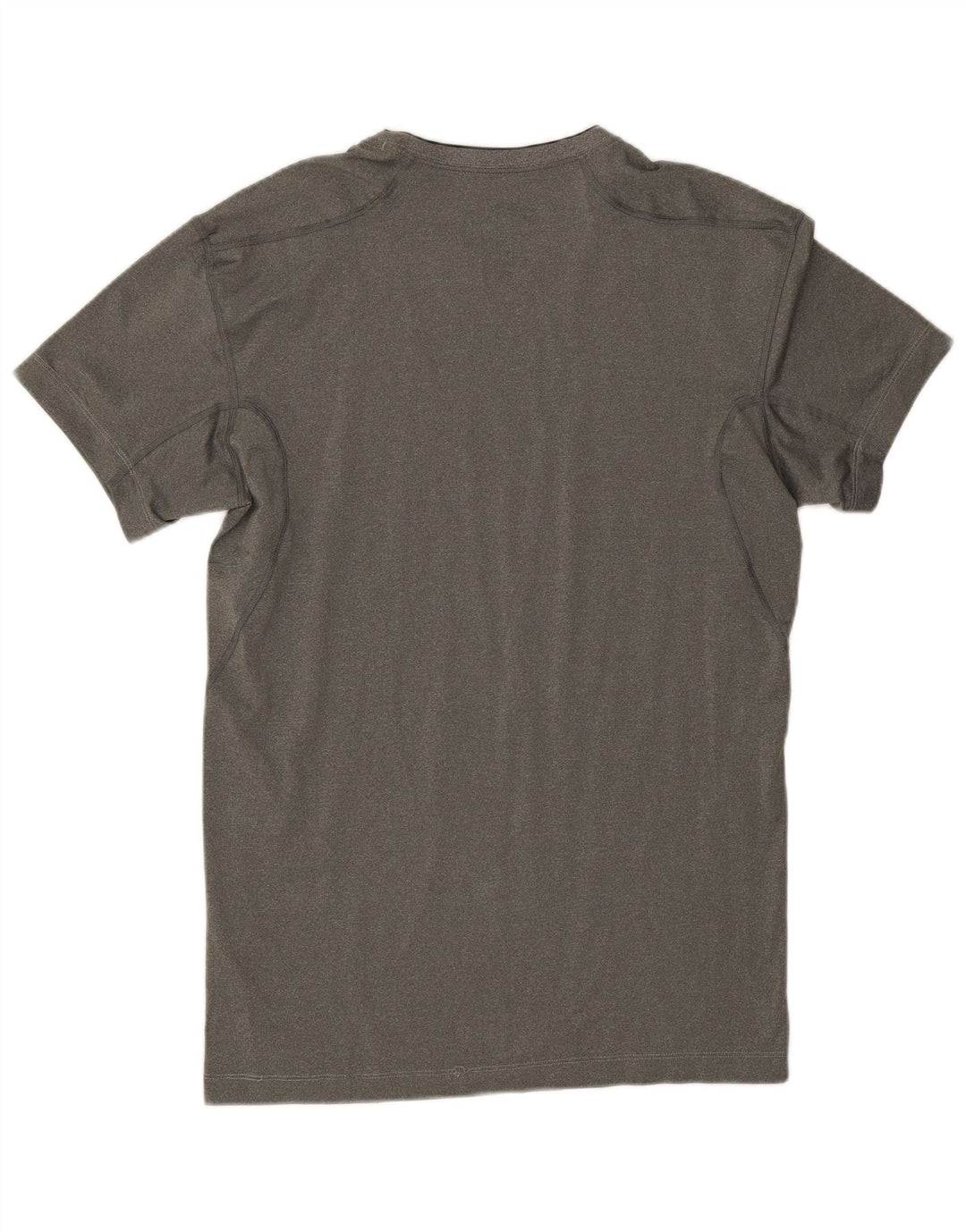 Camiseta de compressão masculina Nike Top 2XL poliéster manchado cinza