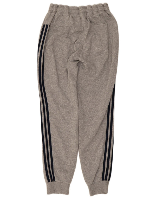 Calças de treino femininas Adidas Joggers UK 12/14 cinza médio manchado