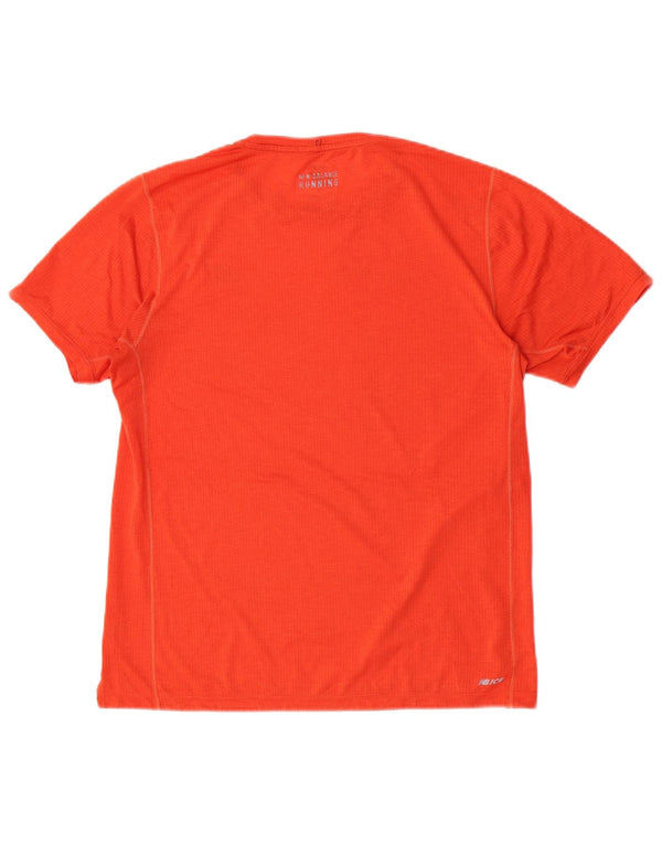 Camiseta masculina New Balance laranja médio