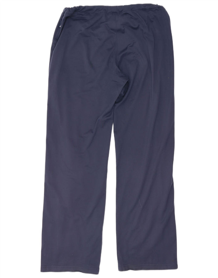 Calça de treino masculina Champion grande poliéster azul marinho
