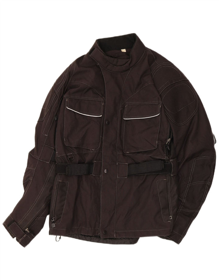 Jaqueta masculina Crivit Racer UK 40 grande poliamida preta