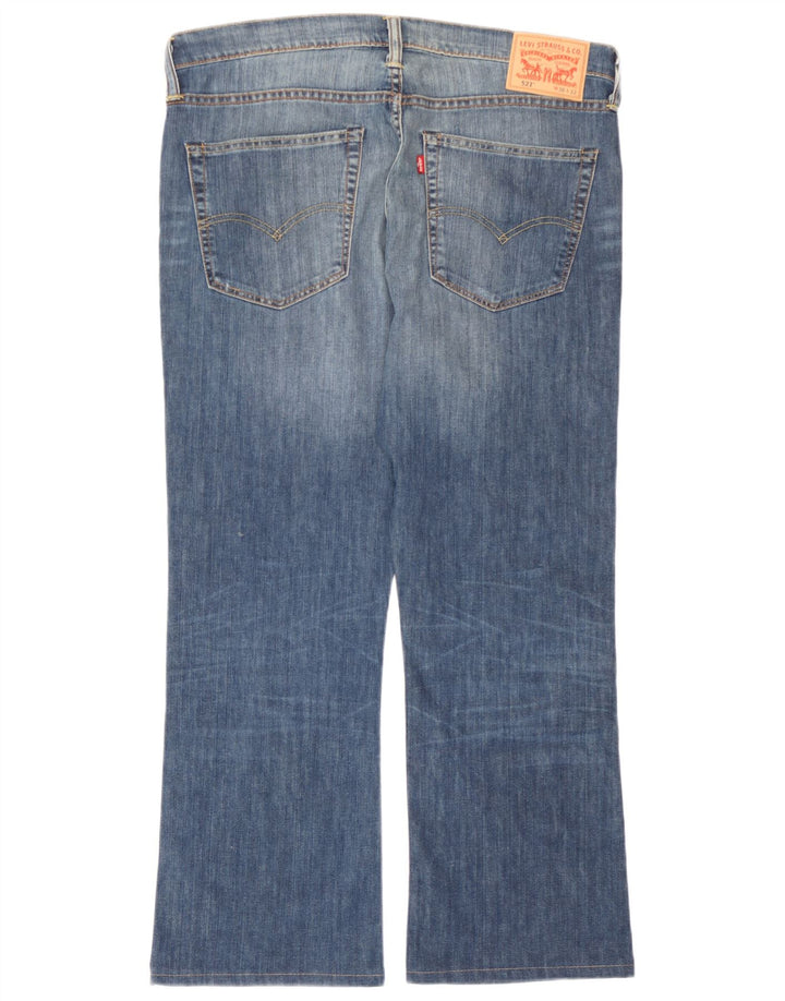 Levi's Masculino 527 Bootcut Jeans W36 L28 Azul Algodão