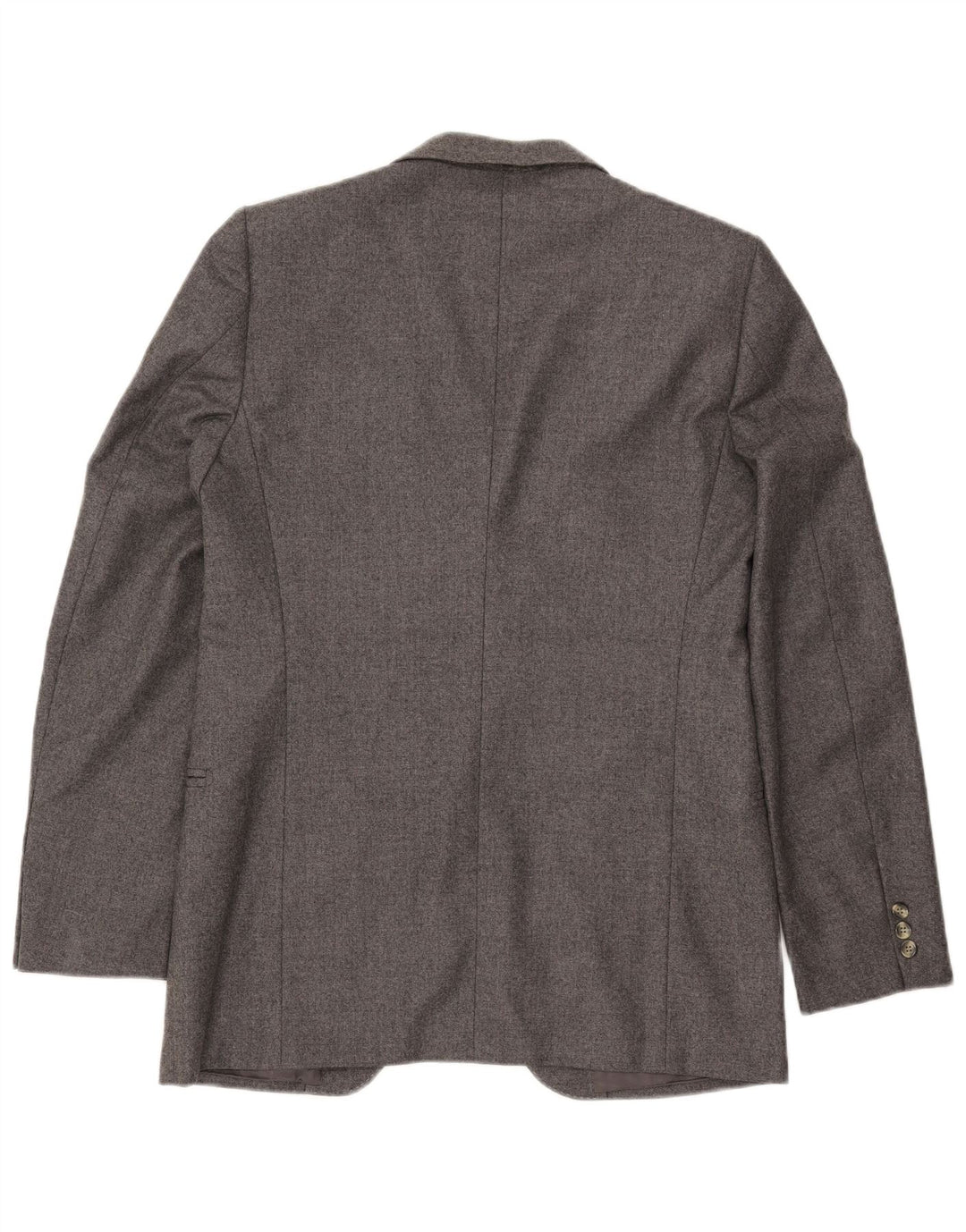 Jaqueta Blazer Masculina Cerruti 1881 com 2 Botões Reino Unido 42 XL Lã Cinza