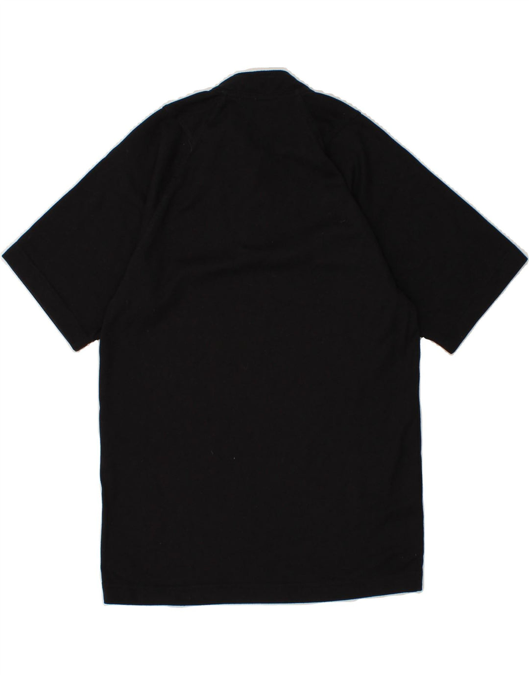 ADIDAS Womens Graphic Polo Shirt UK 14 Medium Black Vintage Adidas and Second-Hand Adidas from Messina Hembry 