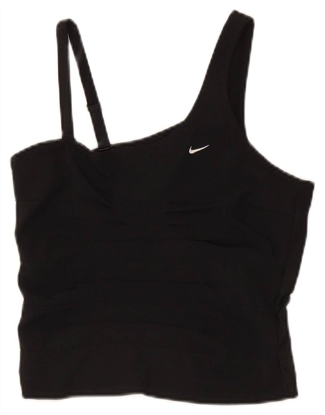 Colete Nike Feminino Crop Top UK 8 Pequeno Preto