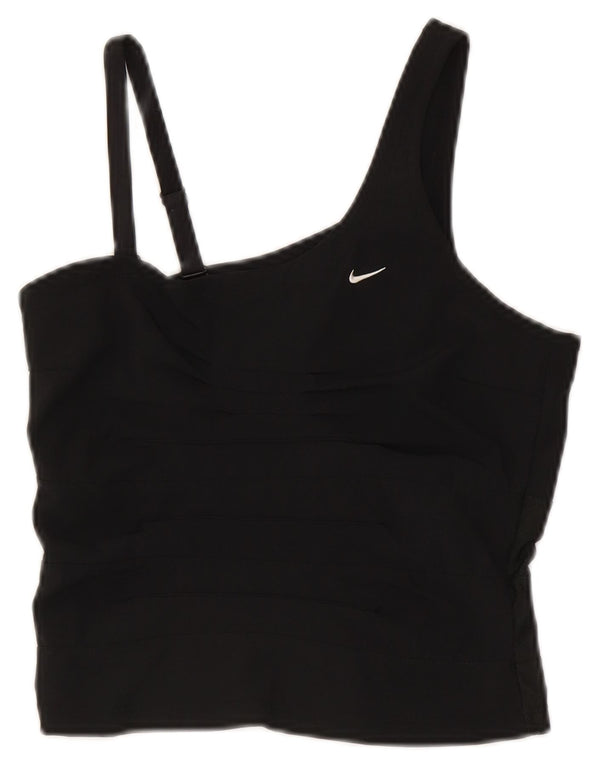 Colete Nike Feminino Crop Top UK 8 Pequeno Preto