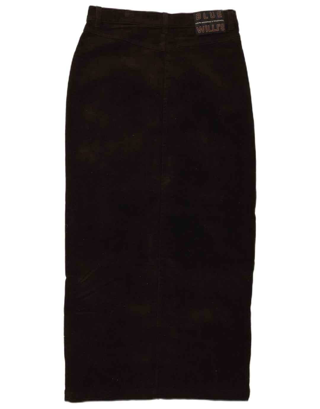 Saia feminina de veludo BLUE WILLI'S IT 38 XS W28 algodão marrom