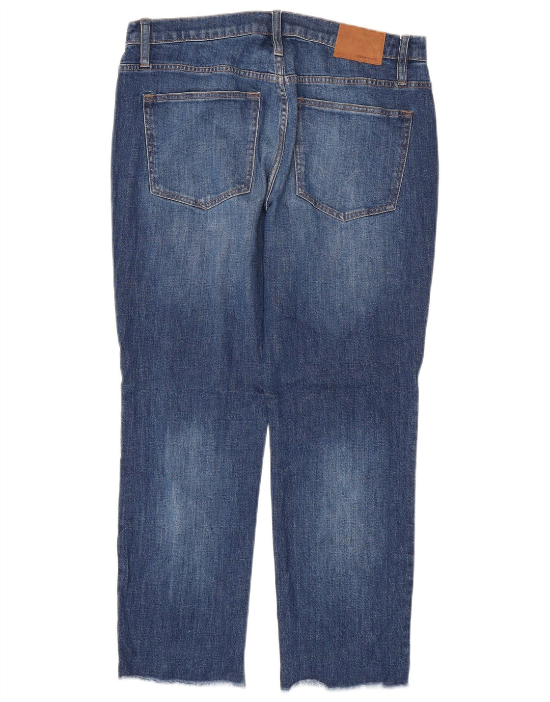 J. CREW Jeans retos femininos W30 L27 algodão azul