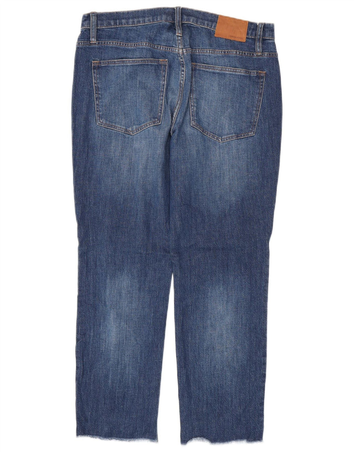J. CREW Jeans retos femininos W30 L27 algodão azul