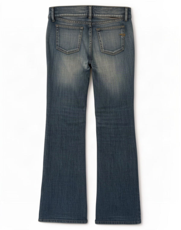 Diesel feminino bootcut jeans W30 L32 azul algodão