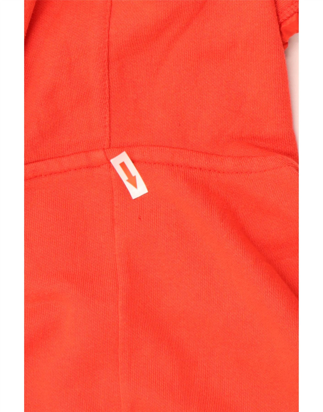 Suéter feminino Champion com capuz e zíper gráfico UK 14 vermelho médio