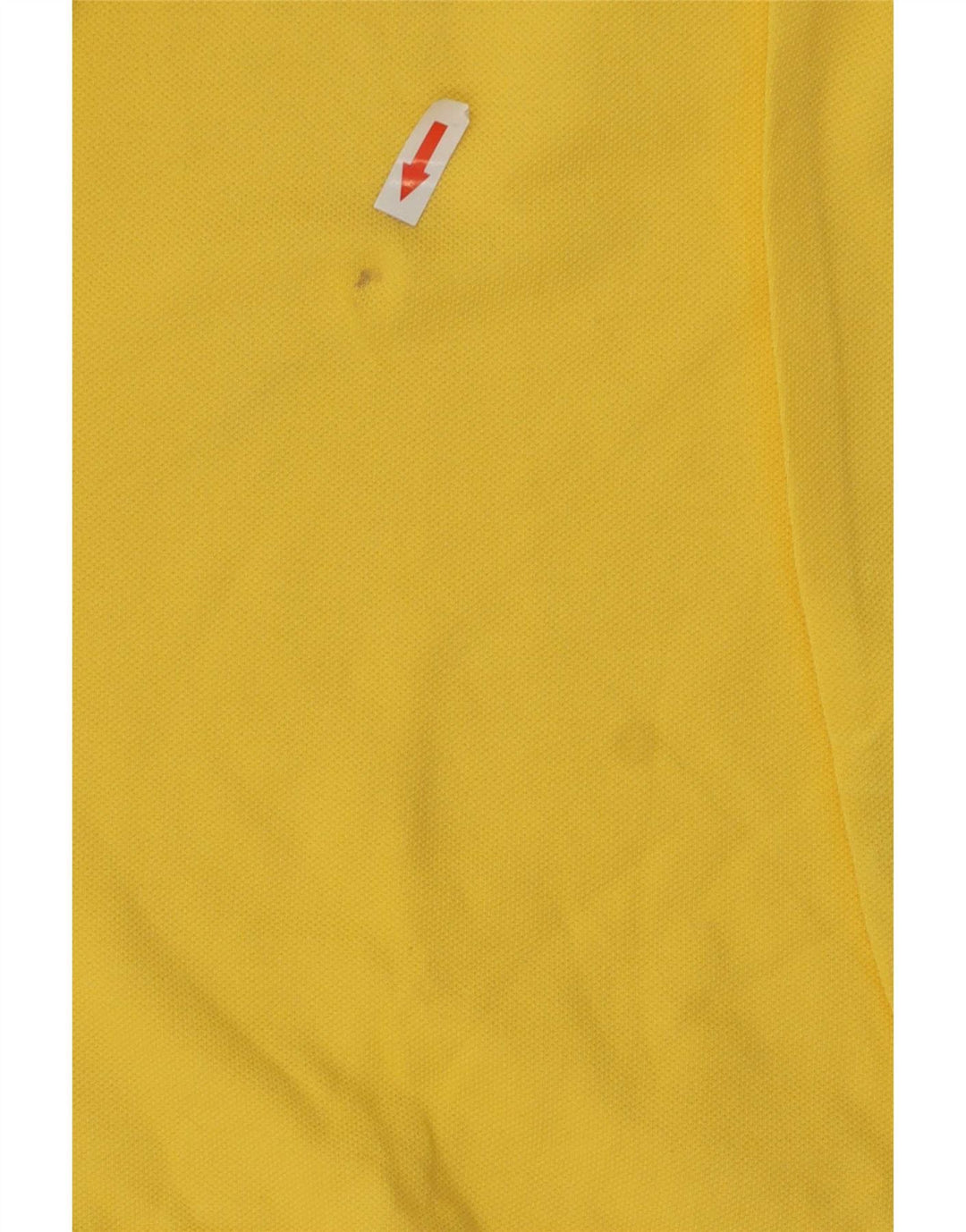 Camisa polo masculina Lotto grande algodão amarelo