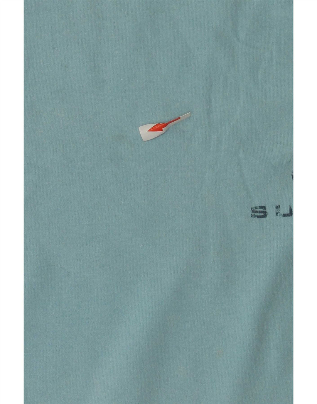 Camiseta gráfica masculina Murphy & Nye Top grande de algodão azul