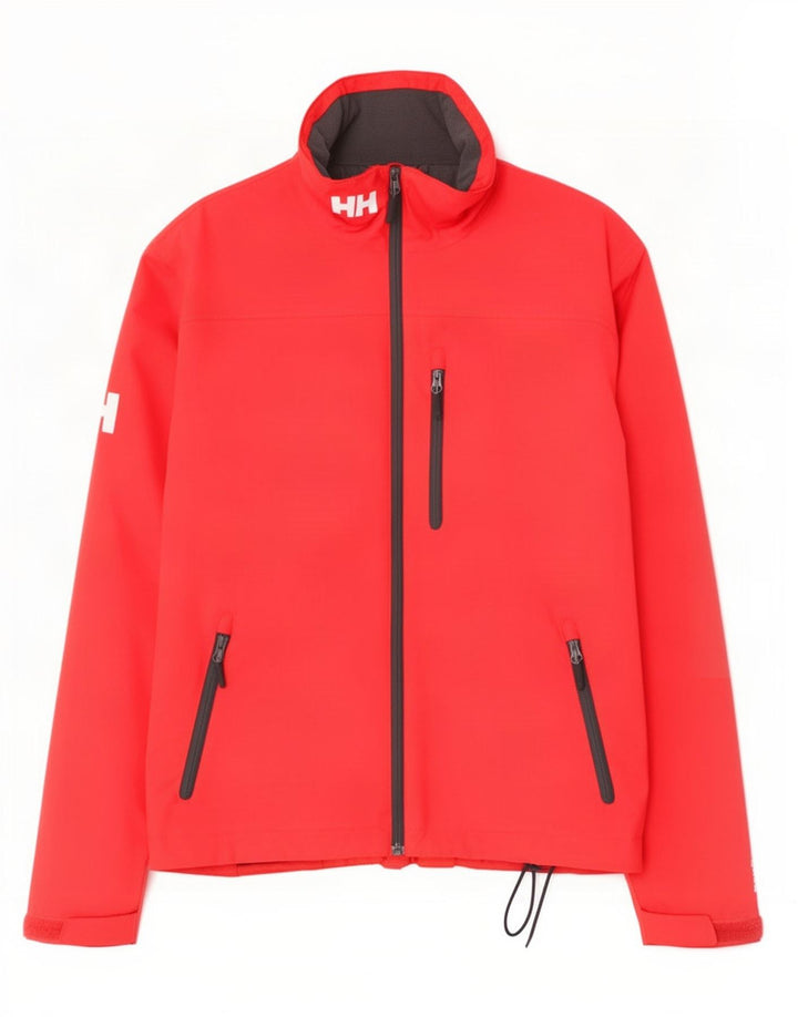 Jaqueta corta-vento masculina Helly Hansen gráfica Reino Unido 40 grande poliéster vermelho