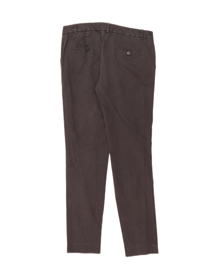Calça Chino Feminina MASSIMO DUTTI EU 38 Pequeno W32 L30 Algodão Marrom