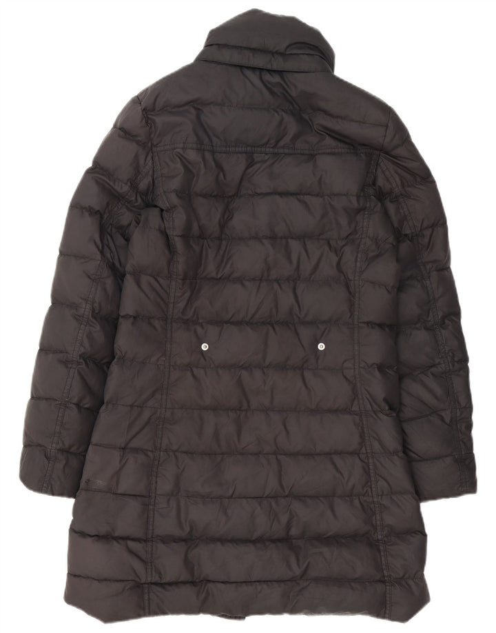 Casaco acolchoado oversized feminino Tommy Hilfiger Reino Unido 10 pequeno poliéster preto