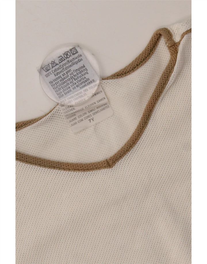 Camiseta feminina Lee UK 14 algodão branco médio