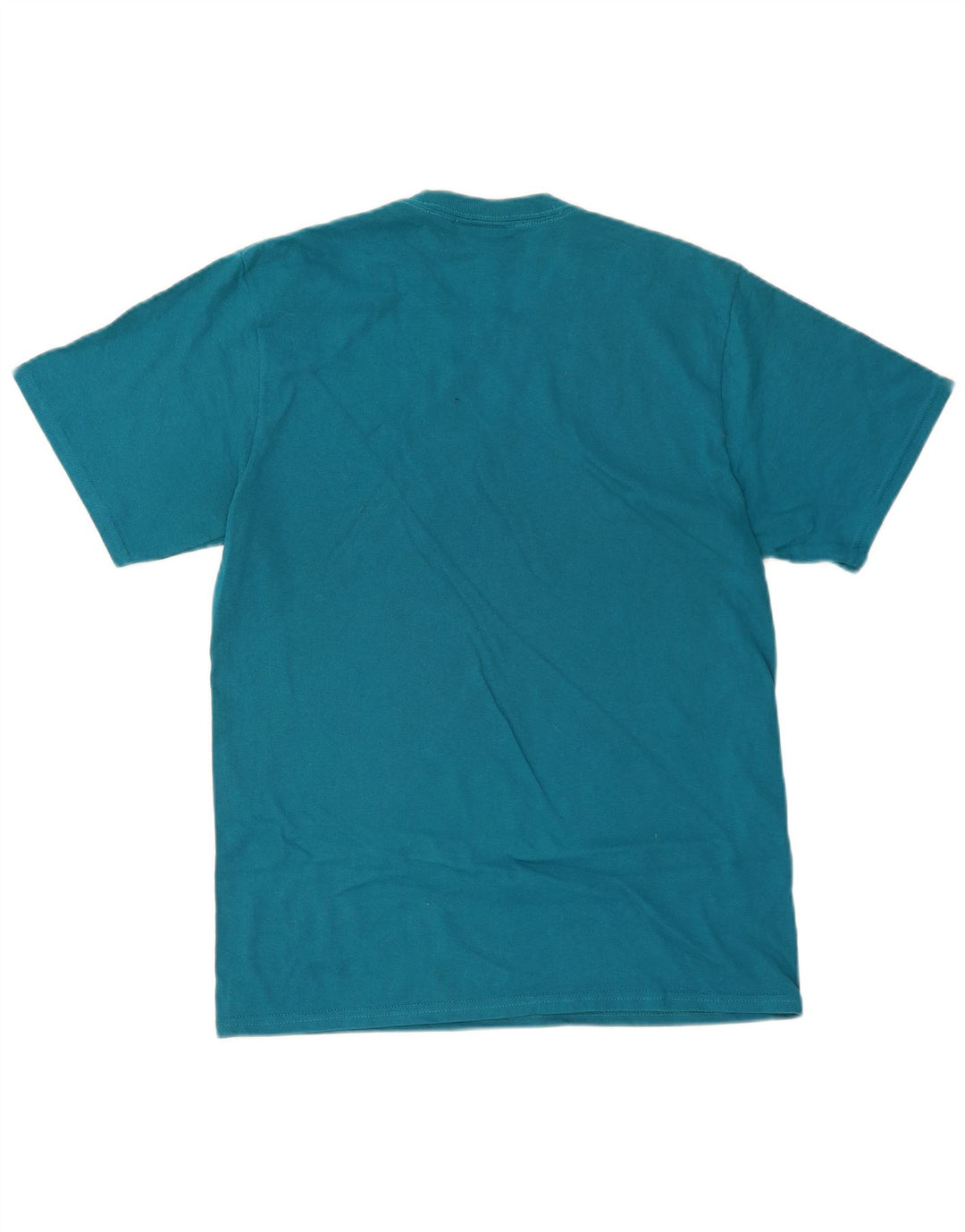Camiseta masculina gráfica HUF Top médio algodão azul