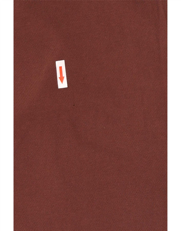 Camisa polo feminina Lacoste tamanho 42 grande marrom