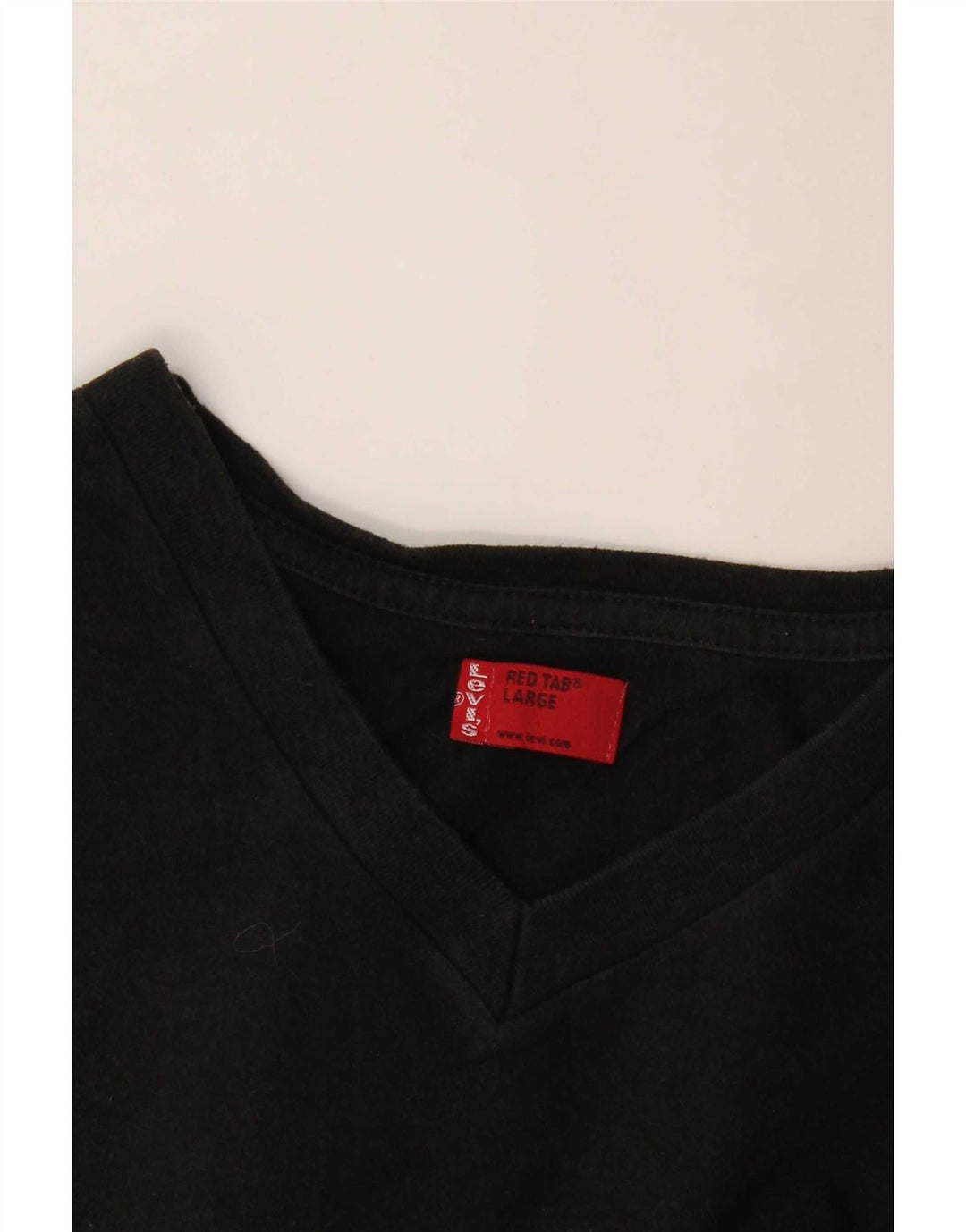 Camiseta masculina Levi's grande preta