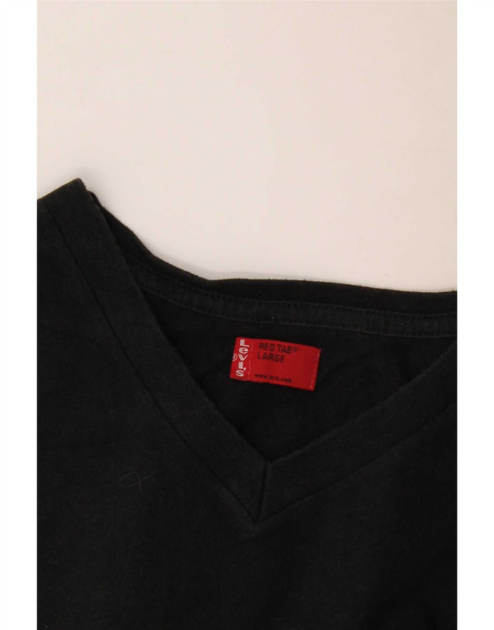Camiseta masculina Levi's grande preta