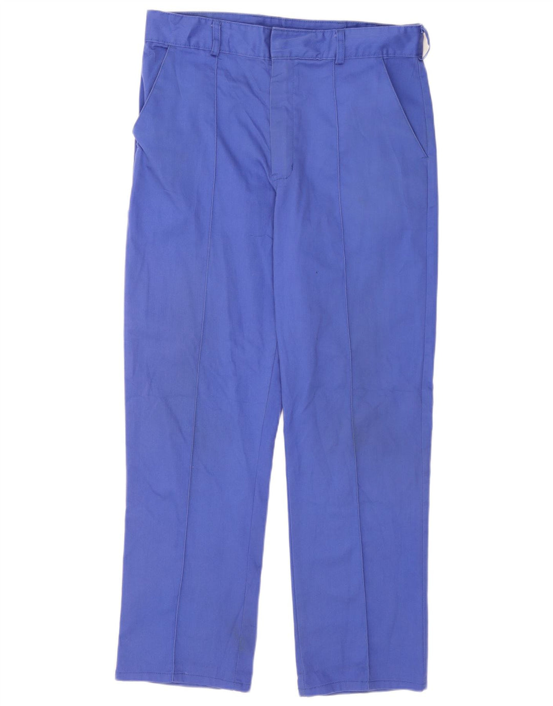 Calças cargo retas masculinas Dickies W36 L30 poliéster azul
