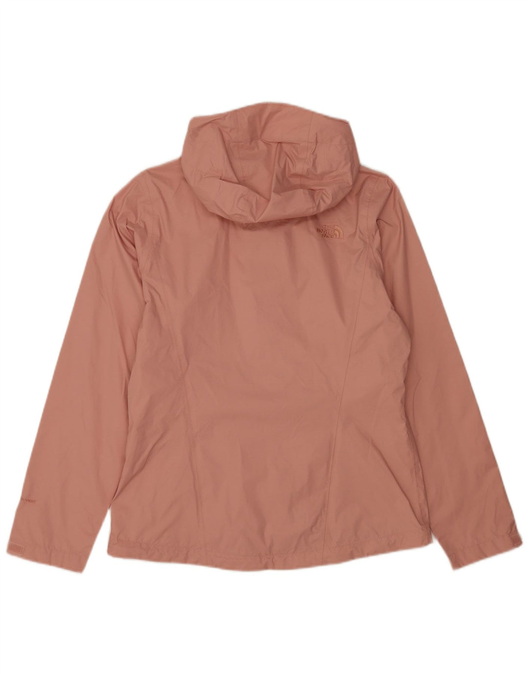 Jaqueta de chuva feminina com capuz The North Face UK 14 nylon rosa médio