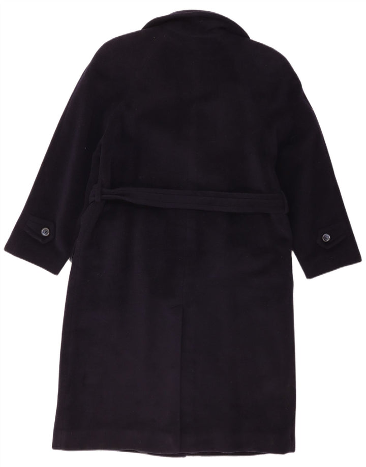 Sobretudo feminino Oversized Lanificio Campore IT 42 Médio Azul Marinho